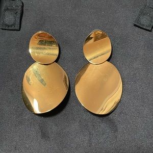 Kate spade gold drop earrings